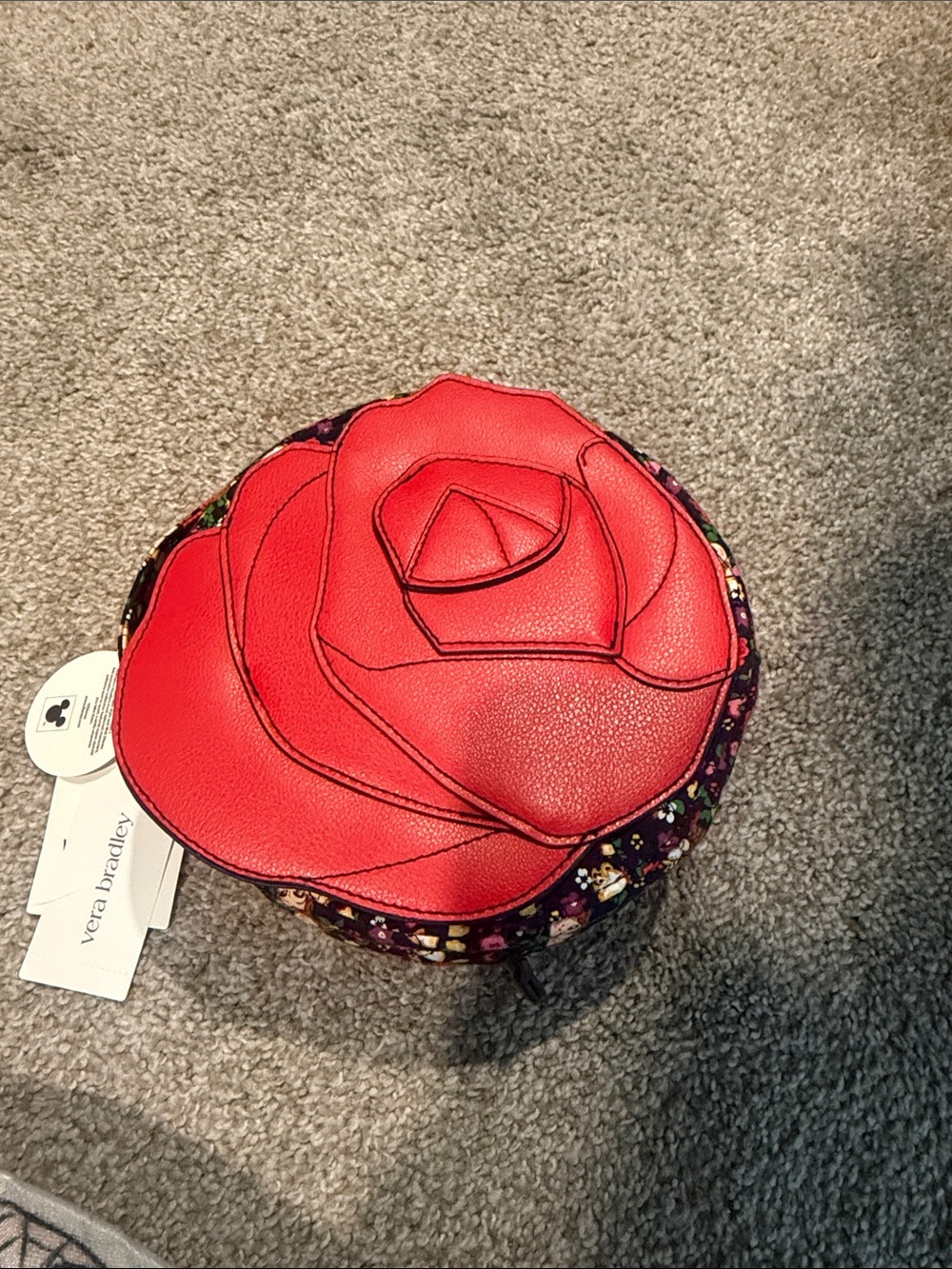 Vera Bradley Red Rose Belle Bag